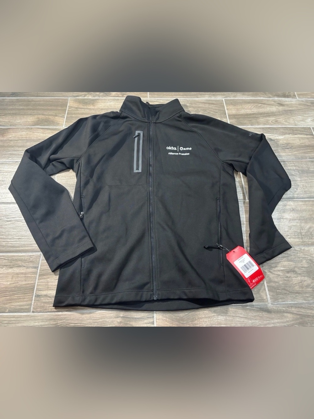 the north face NWT mens Medium black canyon flats jacket tnf black softshell